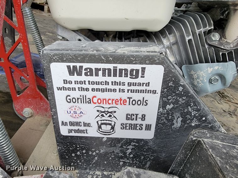 image for item DL4331 Gorilla GCT-8 Series III  saw