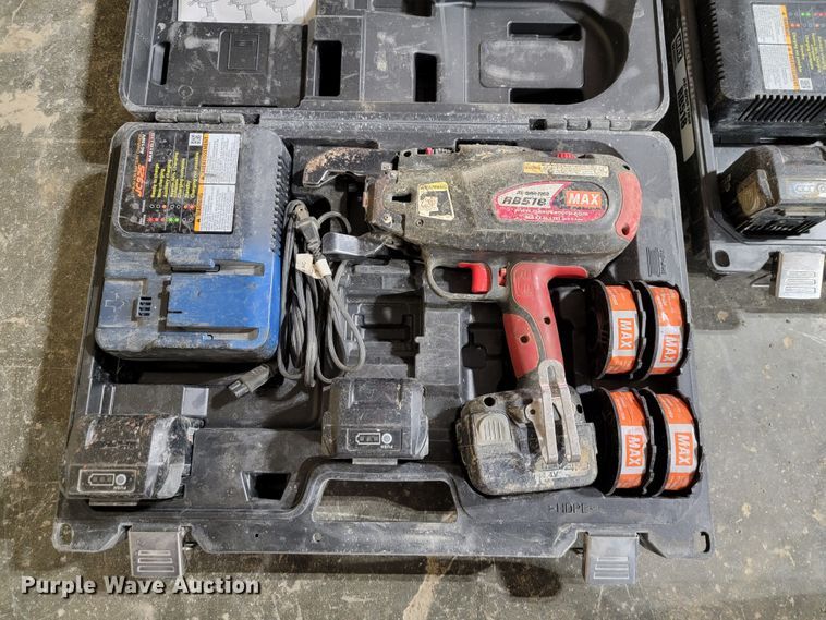 image for item DL4334 (2) Max RB518 rebar-tier tools