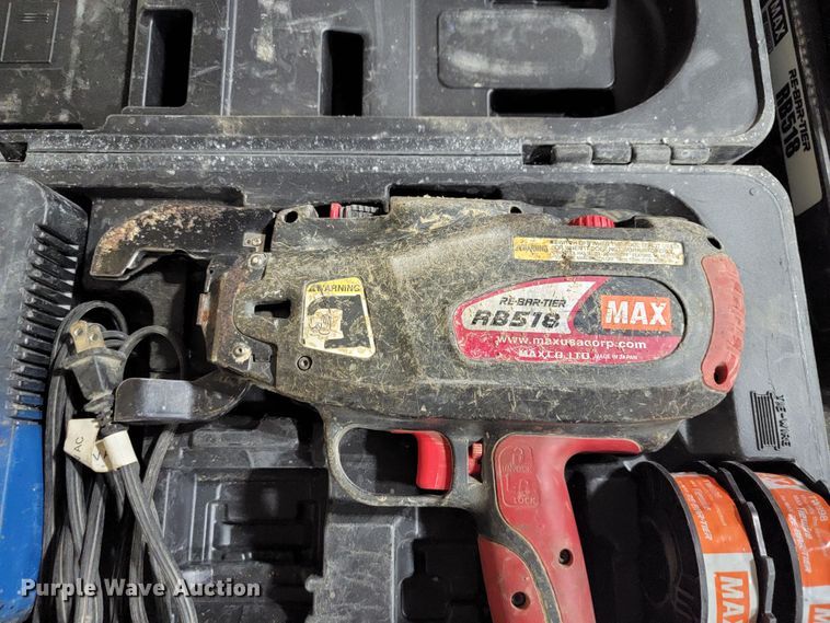 image for item DL4334 (2) Max RB518 rebar-tier tools