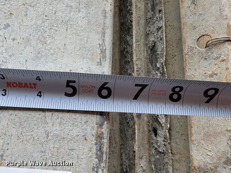 image for item DL4338 Approximately 27 steel curb face forms