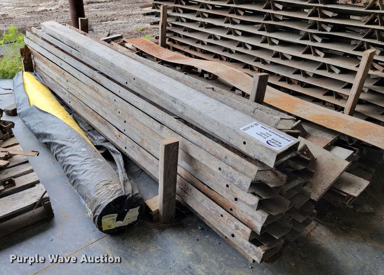 image for item DL4338 Approximately 27 steel curb face forms