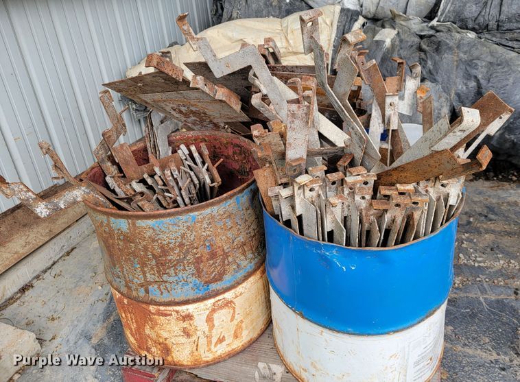 image for item DL4338 Approximately 27 steel curb face forms