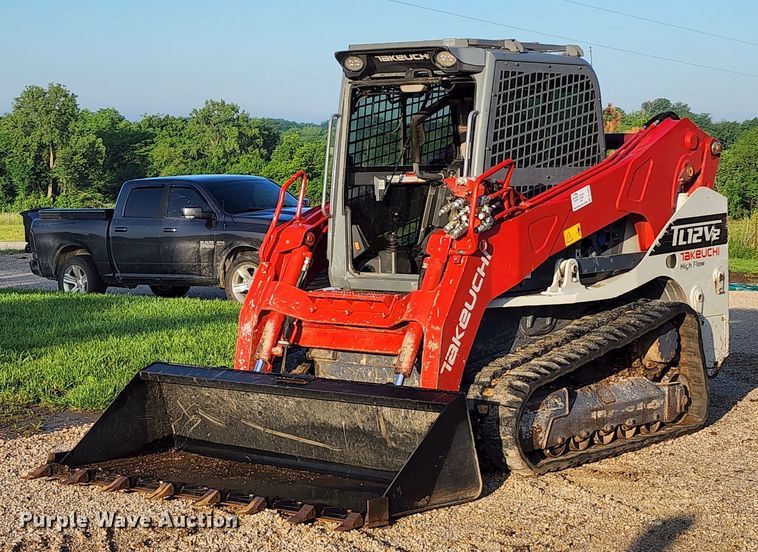 image for item DL6512 2016 Takeuchi TL12V2  tracked skid steer loader