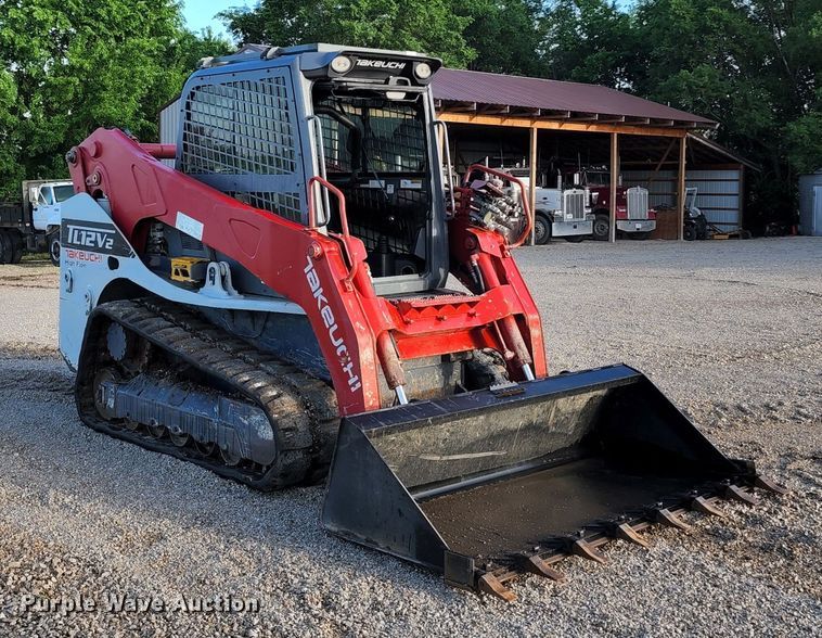 image for item DL6512 2016 Takeuchi TL12V2  tracked skid steer loader