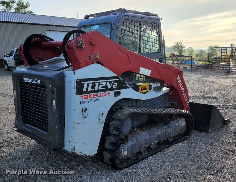 image for item DL6512 2016 Takeuchi TL12V2  tracked skid steer loader