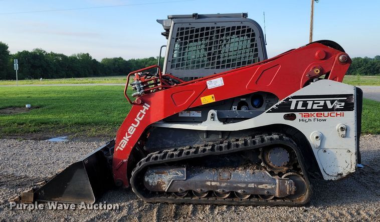 image for item DL6512 2016 Takeuchi TL12V2  tracked skid steer loader