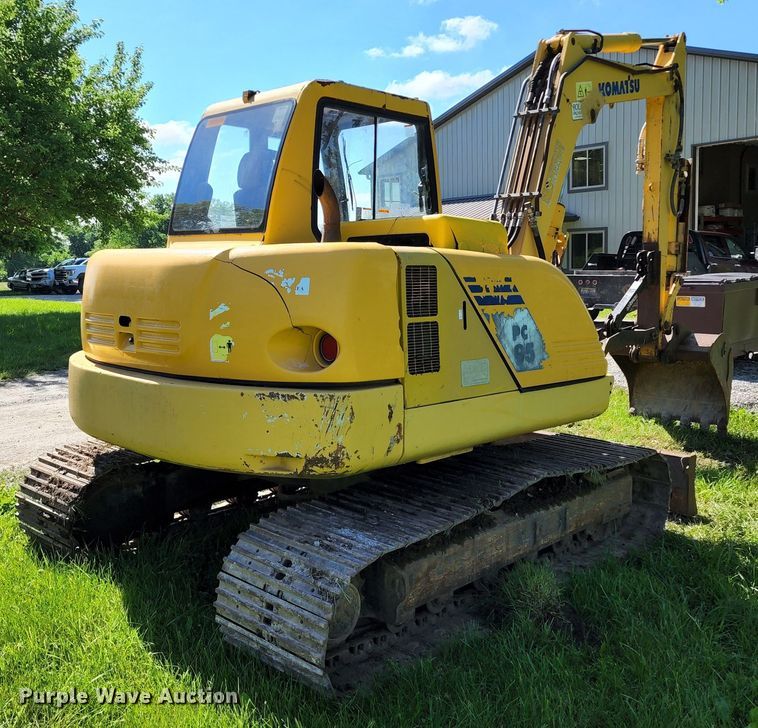 image for item DL6519 Komatsu PC95  excavator