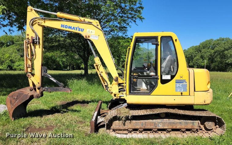 image for item DL6519 Komatsu PC95  excavator