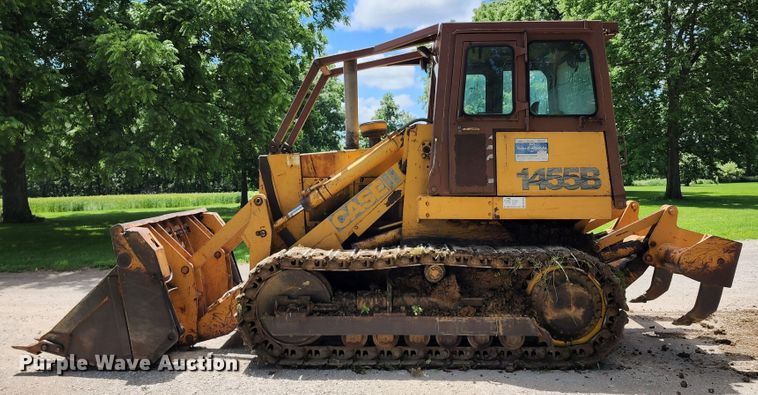 image for item DL6546 1987 Case 1455B  track loader