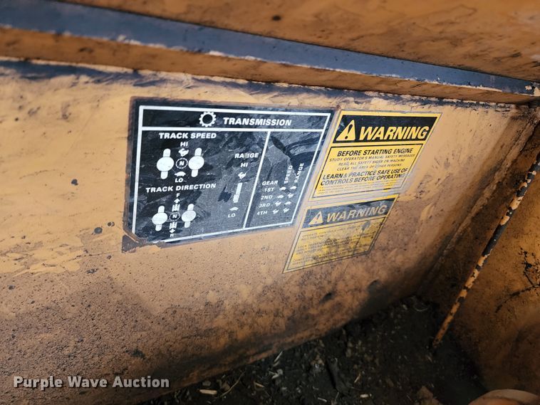 image for item DL6546 1987 Case 1455B  track loader