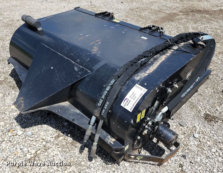 image for item DL6550 Caterpillar BP118C  skid steer sweeper