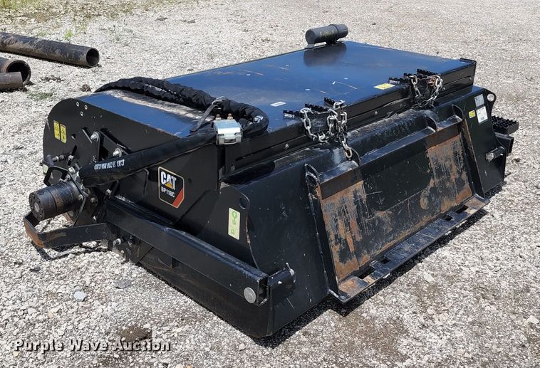 image for item DL6550 Caterpillar BP118C  skid steer sweeper