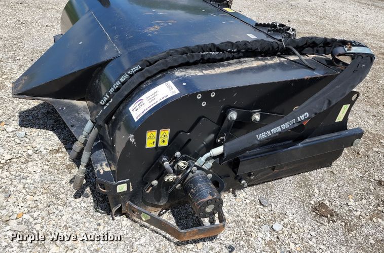 image for item DL6550 Caterpillar BP118C  skid steer sweeper