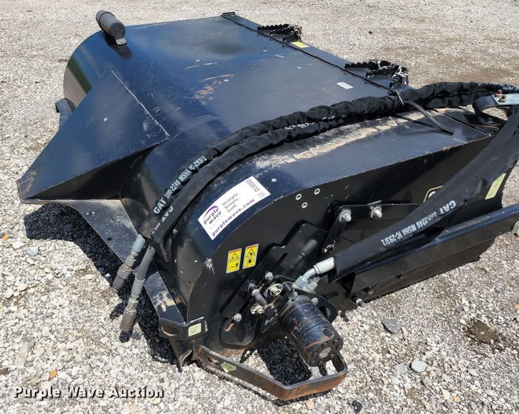 image for item DL6550 Caterpillar BP118C  skid steer sweeper