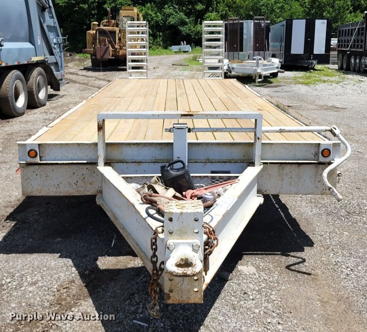 image for item DL6553 1990 CZ Engineering equipment trailer