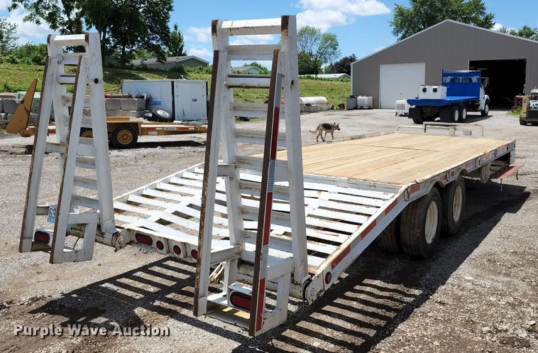 image for item DL6553 1990 CZ Engineering equipment trailer