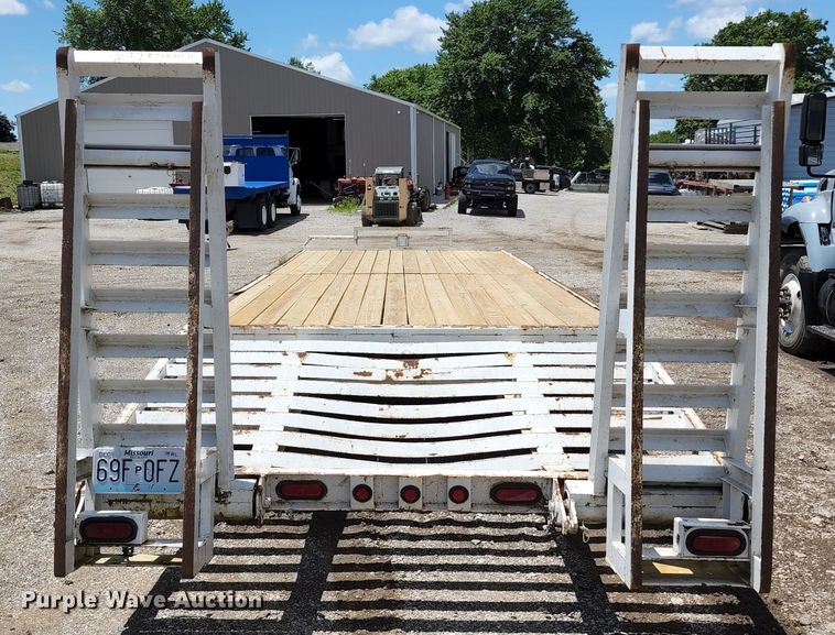 image for item DL6553 1990 CZ Engineering equipment trailer