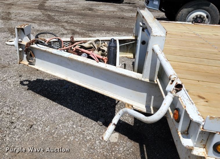 image for item DL6553 1990 CZ Engineering equipment trailer