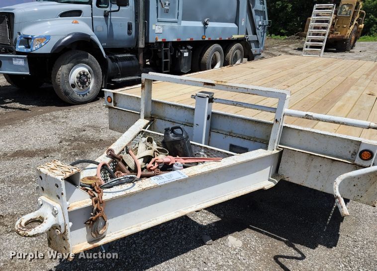 image for item DL6553 1990 CZ Engineering equipment trailer