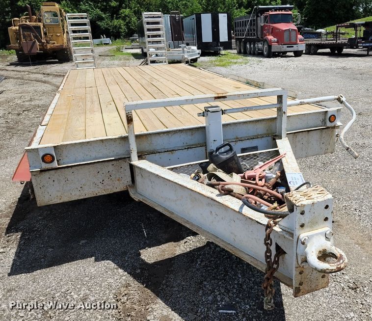 image for item DL6553 1990 CZ Engineering equipment trailer