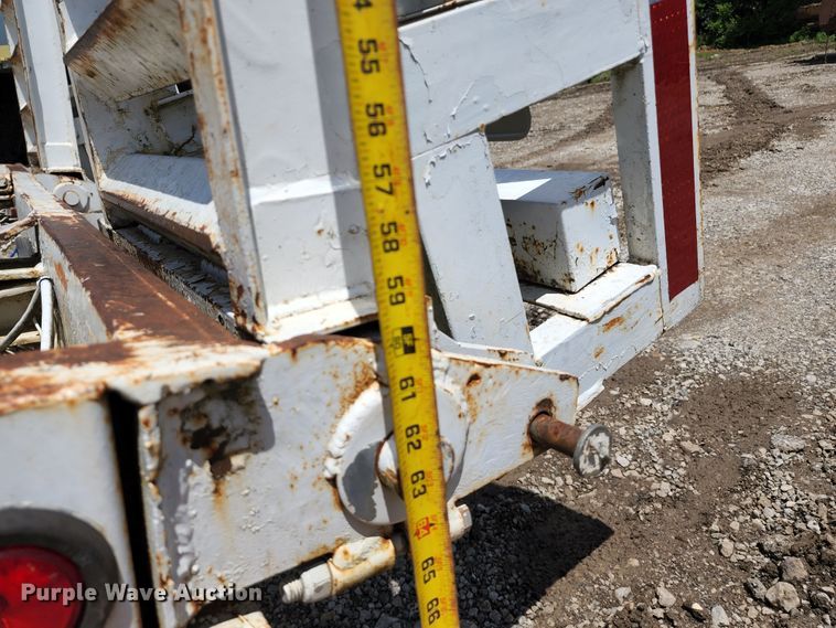 image for item DL6553 1990 CZ Engineering equipment trailer