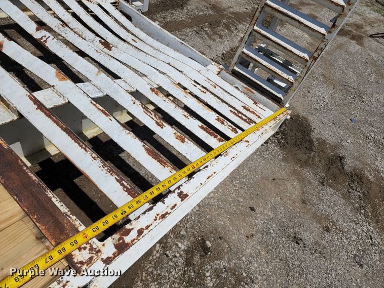 image for item DL6553 1990 CZ Engineering equipment trailer