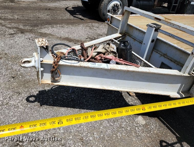 image for item DL6553 1990 CZ Engineering equipment trailer