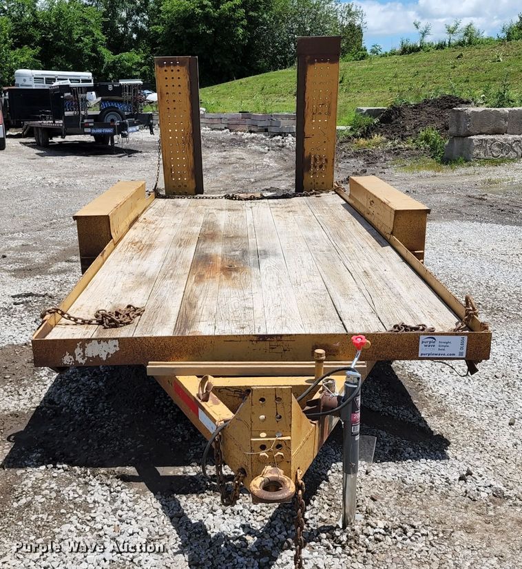 image for item DL6554 2001 Belshe GT-2  equipment trailer