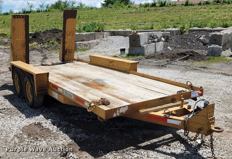 image for item DL6554 2001 Belshe GT-2  equipment trailer