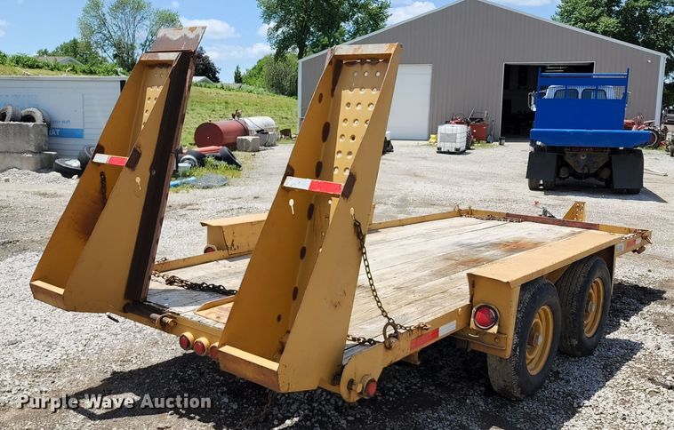 image for item DL6554 2001 Belshe GT-2  equipment trailer