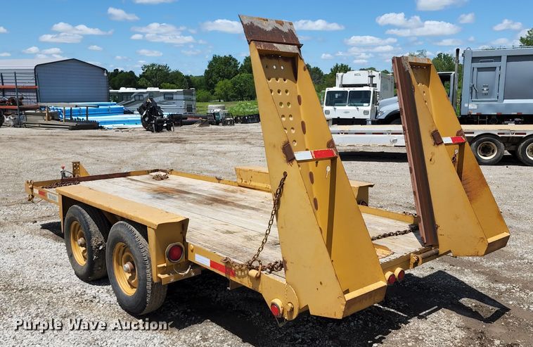 image for item DL6554 2001 Belshe GT-2  equipment trailer
