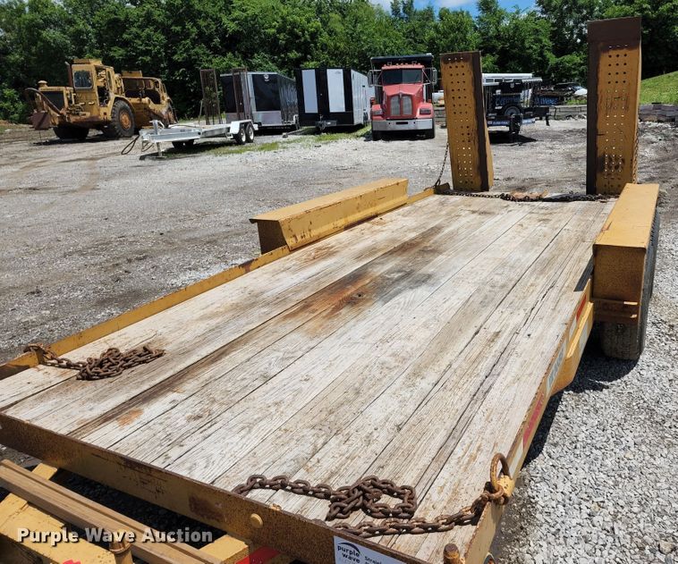 image for item DL6554 2001 Belshe GT-2  equipment trailer