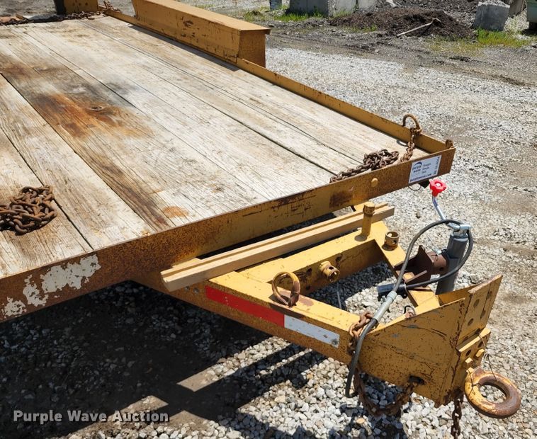 image for item DL6554 2001 Belshe GT-2  equipment trailer