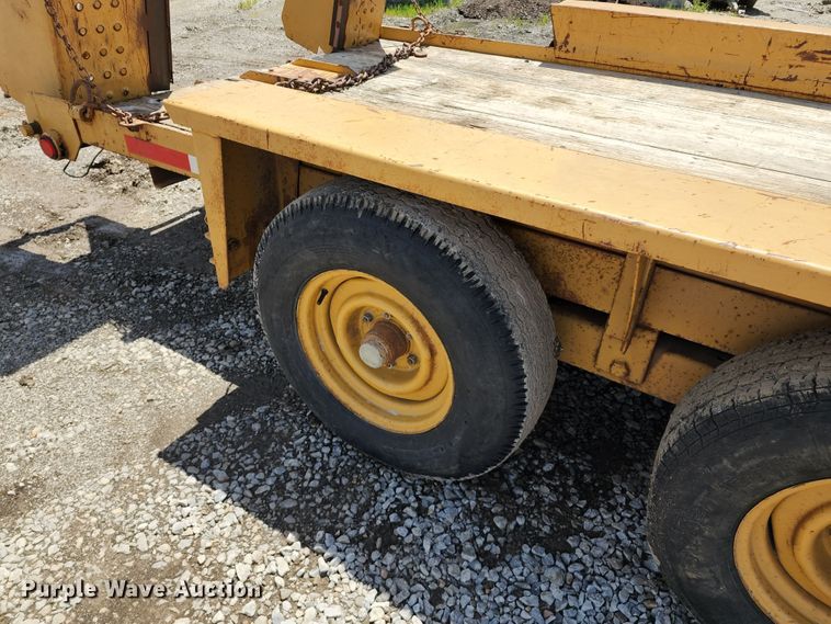 image for item DL6554 2001 Belshe GT-2  equipment trailer