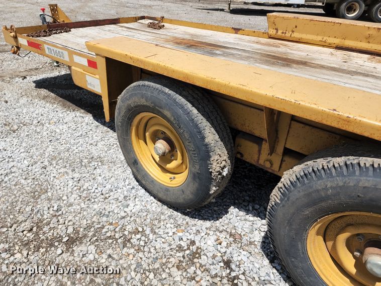 image for item DL6554 2001 Belshe GT-2  equipment trailer