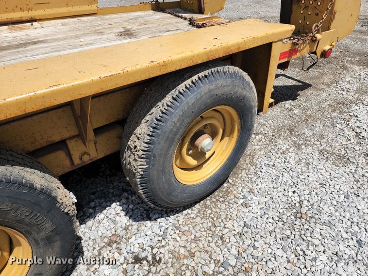 image for item DL6554 2001 Belshe GT-2  equipment trailer