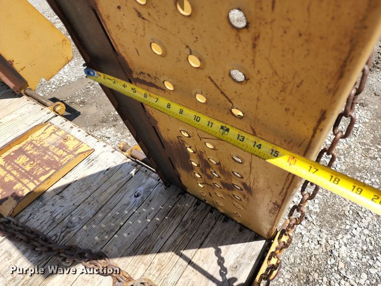 image for item DL6554 2001 Belshe GT-2  equipment trailer