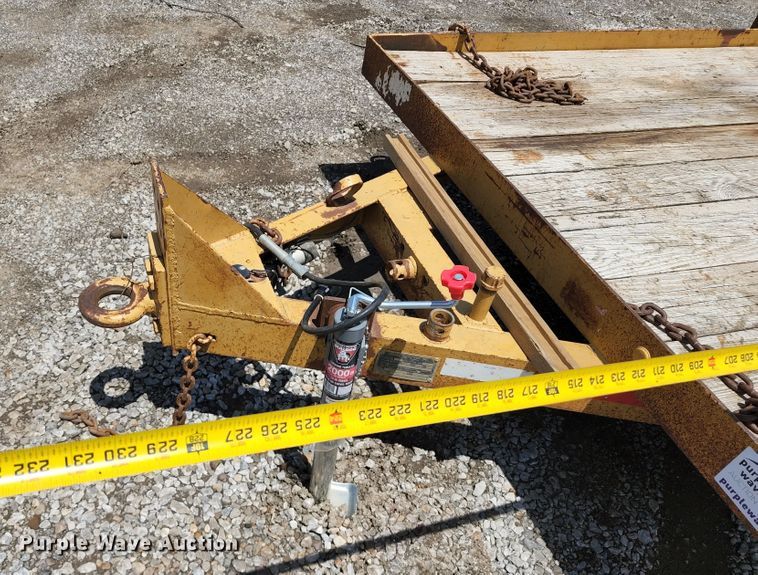 image for item DL6554 2001 Belshe GT-2  equipment trailer