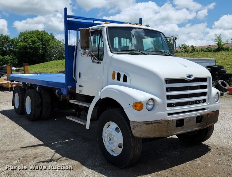 image for item DL6555 2007 Sterling L-Line  dump flatbed truck