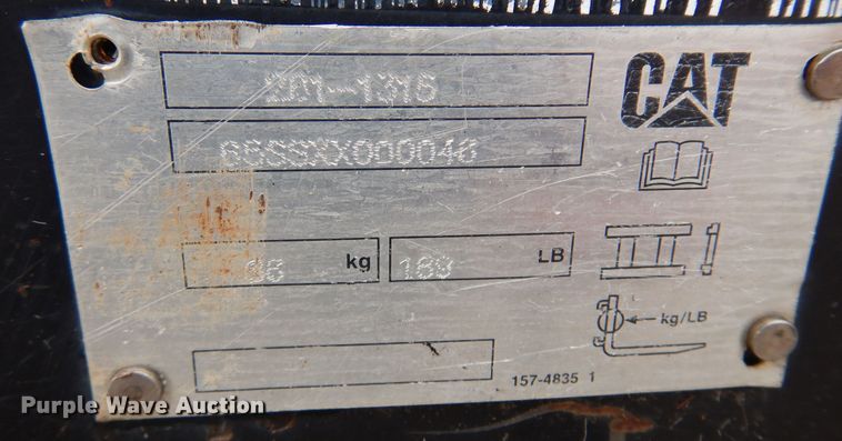 image for item DN0300 Caterpillar  skid steer forks