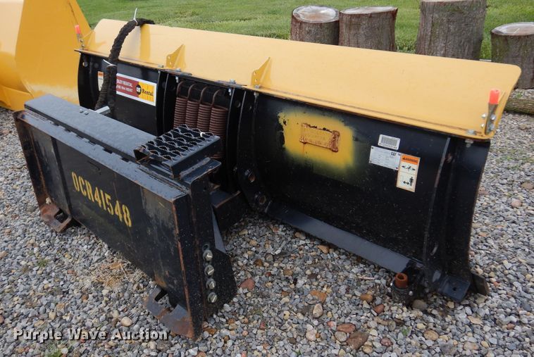 image for item DN0301 Caterpillar  skid steer snow plow