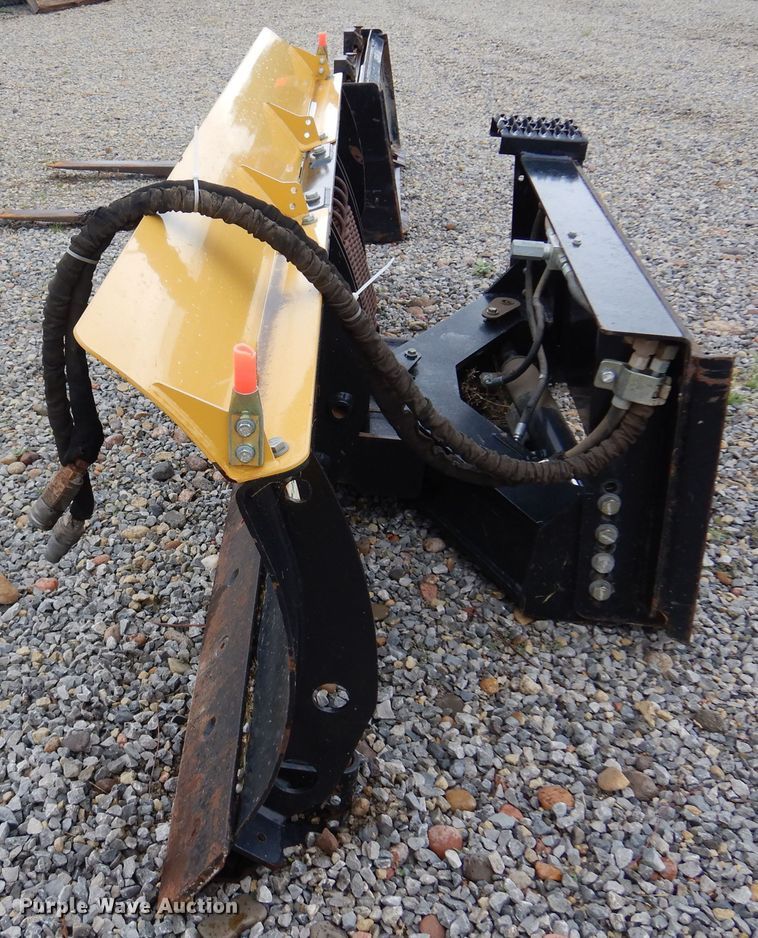 image for item DN0301 Caterpillar  skid steer snow plow