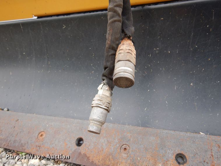 image for item DN0301 Caterpillar  skid steer snow plow