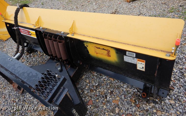 image for item DN0301 Caterpillar  skid steer snow plow