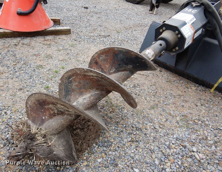 image for item DN0309 Bobcat 15C skid steer auger
