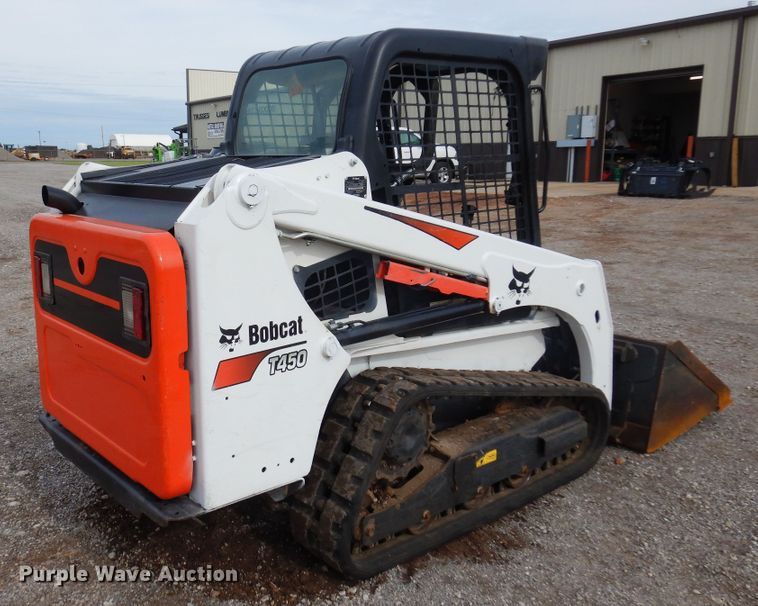 image for item DN0348 2020 Bobcat T450  tracked skid steer loader