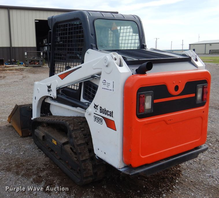 image for item DN0348 2020 Bobcat T450  tracked skid steer loader