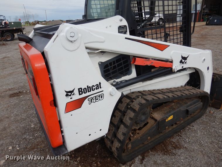 image for item DN0348 2020 Bobcat T450  tracked skid steer loader