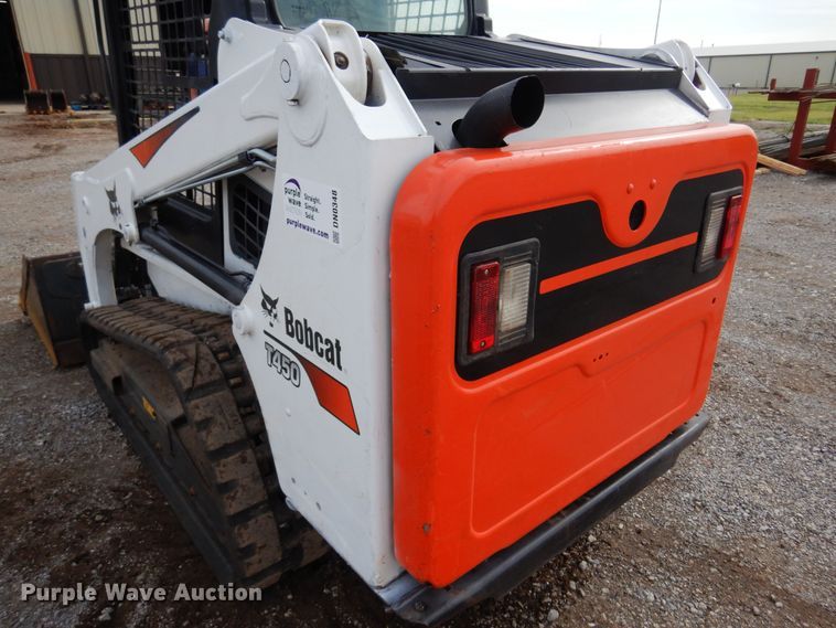 image for item DN0348 2020 Bobcat T450  tracked skid steer loader