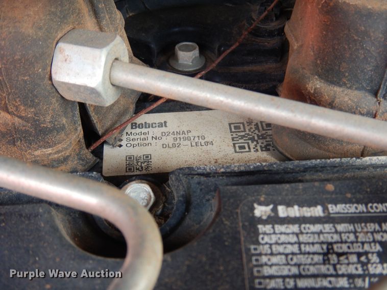 image for item DN0348 2020 Bobcat T450  tracked skid steer loader